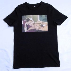 ASOS Black Princess Leia Carrie Fisher Star Wars T-shirt